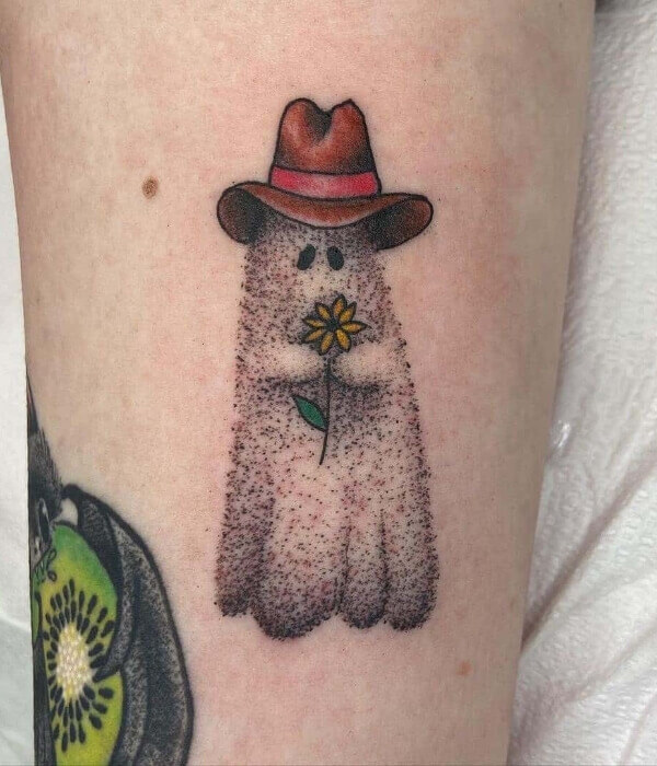 Cowboy Ghost Tattoo