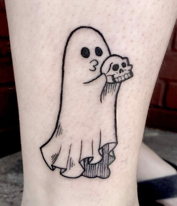 30 Best Ghost Tattoo Design Ideas with Meaning 2023