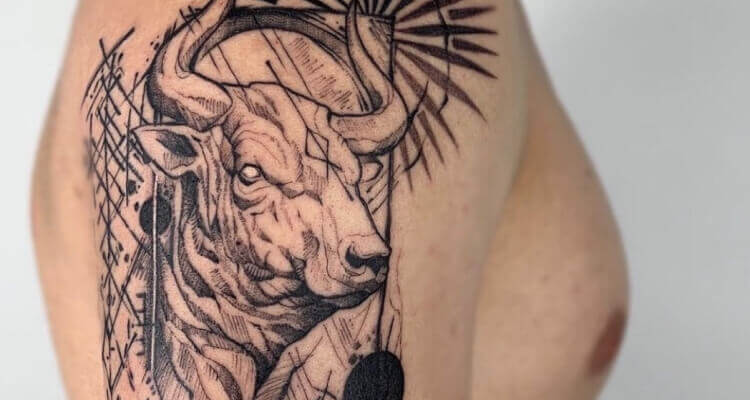 Best Taurus Tattoo Design