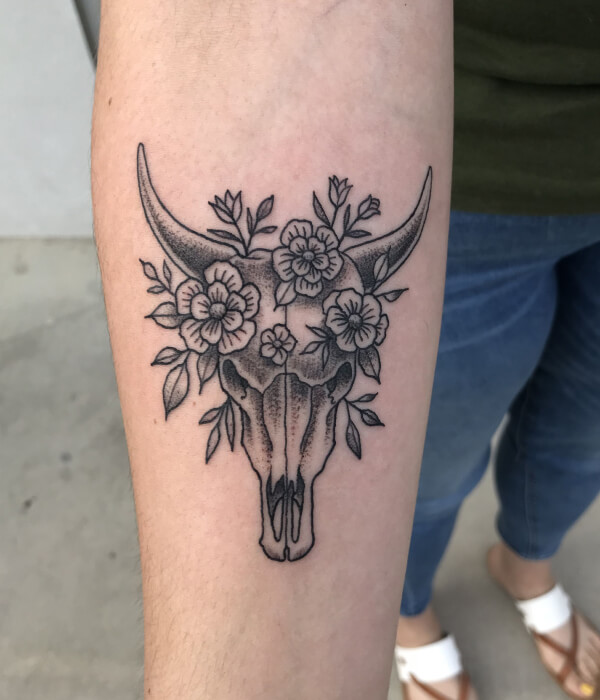 Taurus And Poppy Tattoo for Men