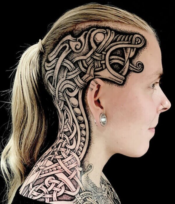 Traditional Viking Tattoos for Women