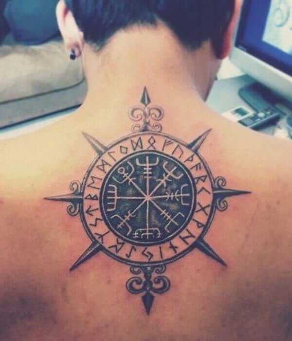 Aggregate more than 76 geometric compass tattoo latest  thtantai2