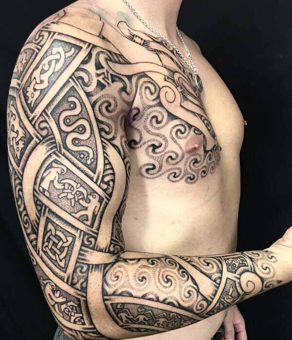 Viking Tattoo Sleeve