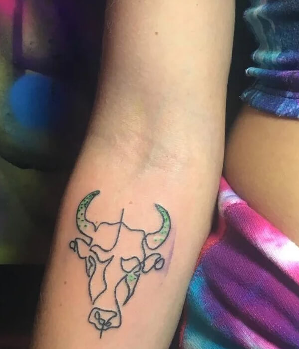 17 Simple Taurus Tattoos On Ankle