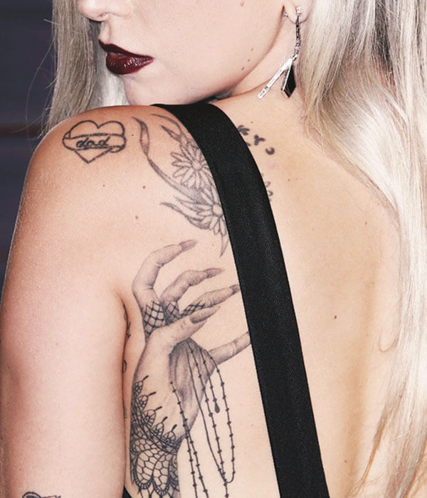 Monster Claw Tattoo Lady Gaga