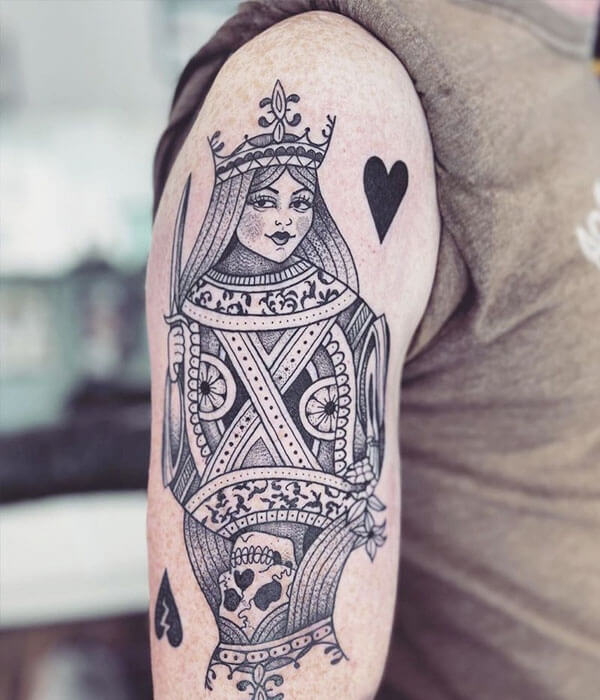 Realistic-Queen-Of-Hearts-Portrait-