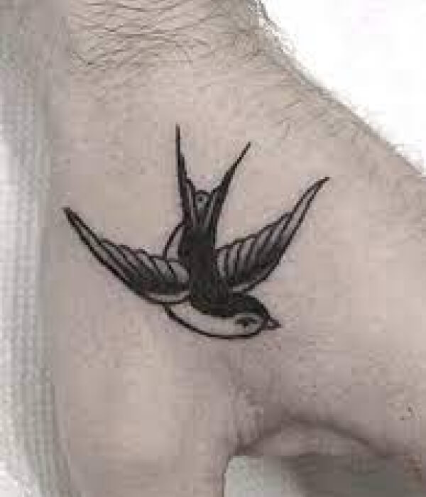 Bird Good Luck Tattoo