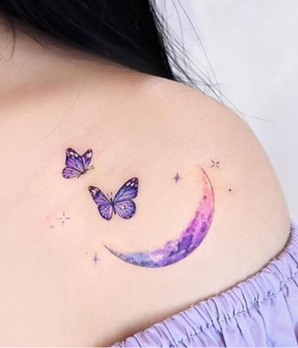 Butterfly Good Luck Tattoo