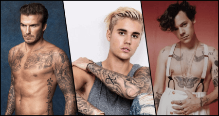 Top 10 Male Celebrities With The Finest Tattoos