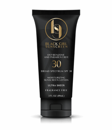 Black Girl Sunscreen Moisturizing Sunscreen Lotion SPF 30