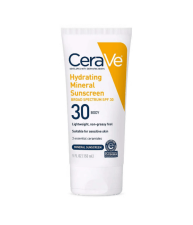 CeraVe Hydrating Sunscreen Body Lotion SPF 30