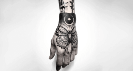 Amazing Butterfly Hand Tattoos For Men And Women