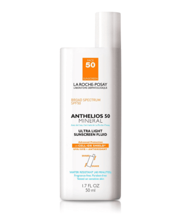 La Roche-Posay Anthelios 50 Mineral Ultra-Light Sunscreen Fluid SPF 50