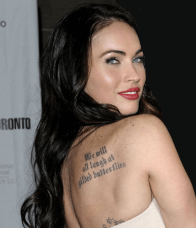 12 Famous Female Celebrities with Incredible Tattoos