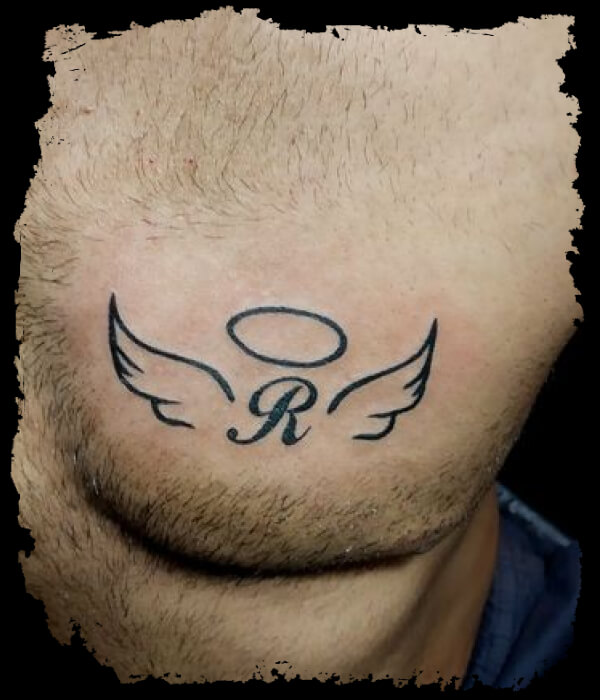 R with Wings - Trending Tattoo R-with-Wings-Letter-Tattoo