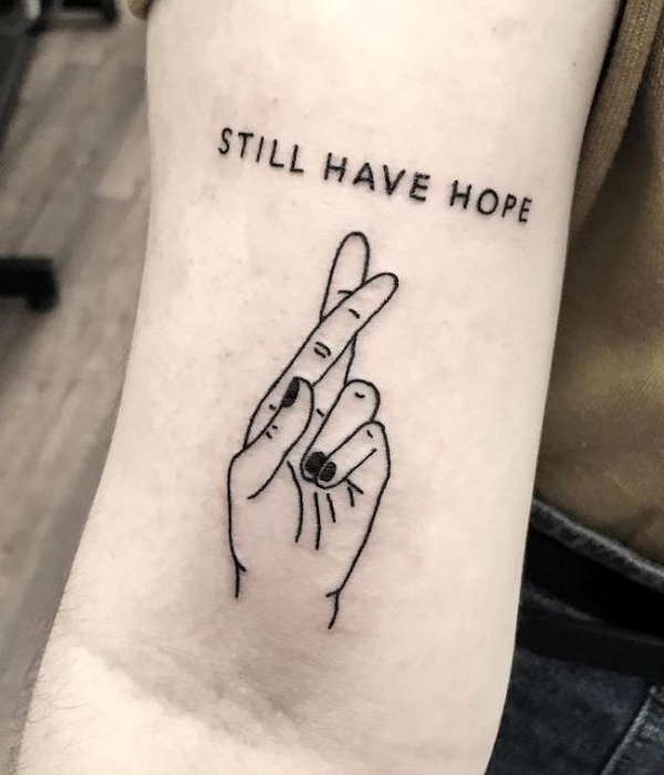 Still have hope tattoo