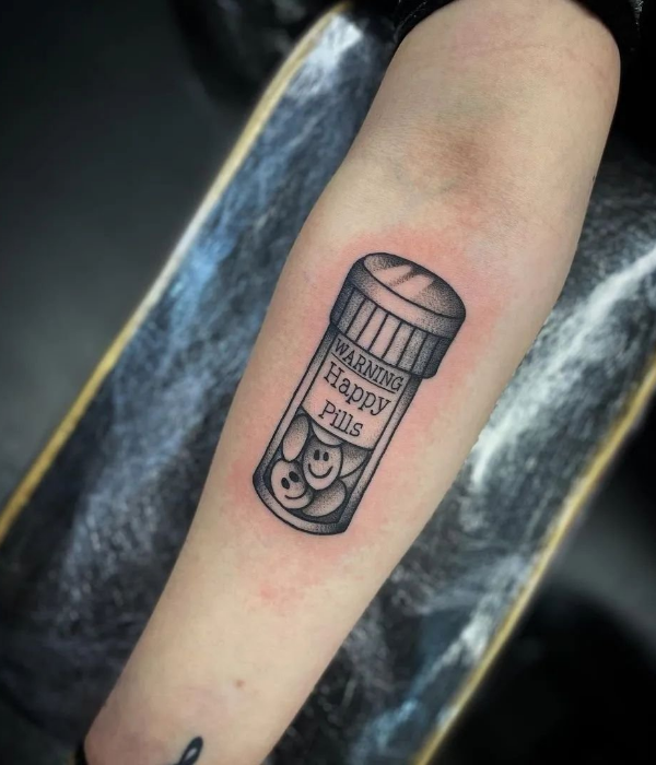 The happy pills tattoo