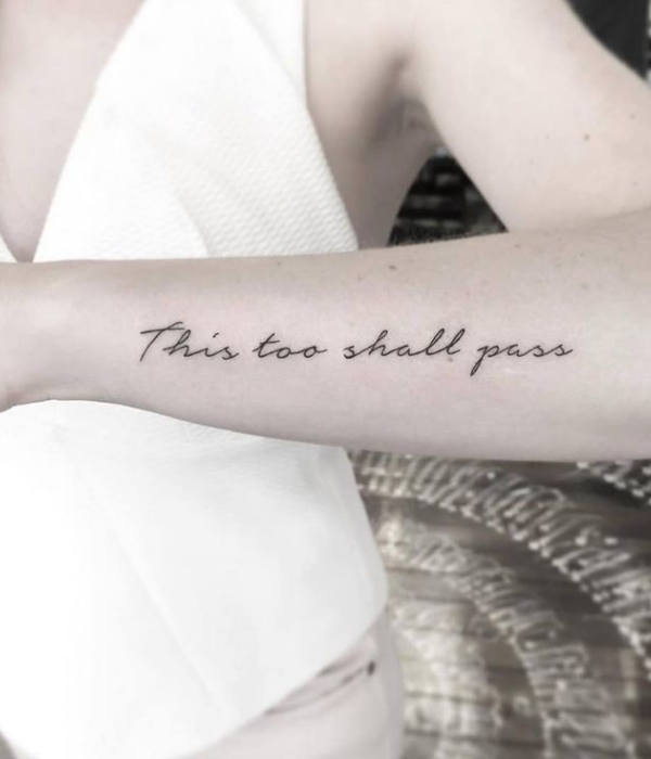 This too shall pass tattoo