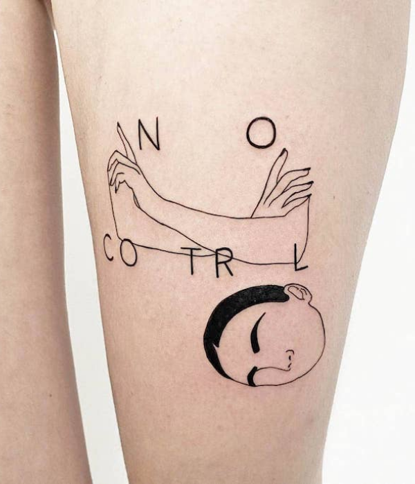 Throw away your stress tattoo