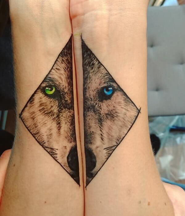Animal sister tattoos