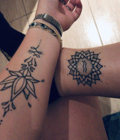 51 Unique and Gorgeous Aquarius Tattoos Design with Meaning