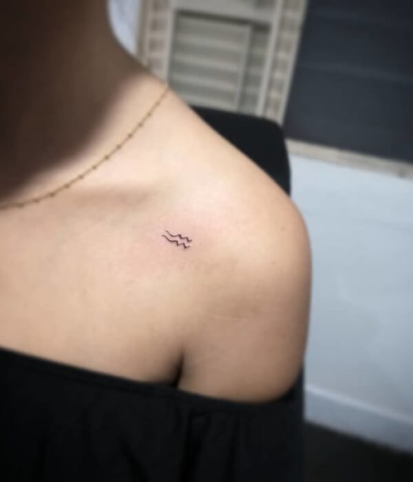 51 Unique and Gorgeous Aquarius Tattoos Design with Meaning