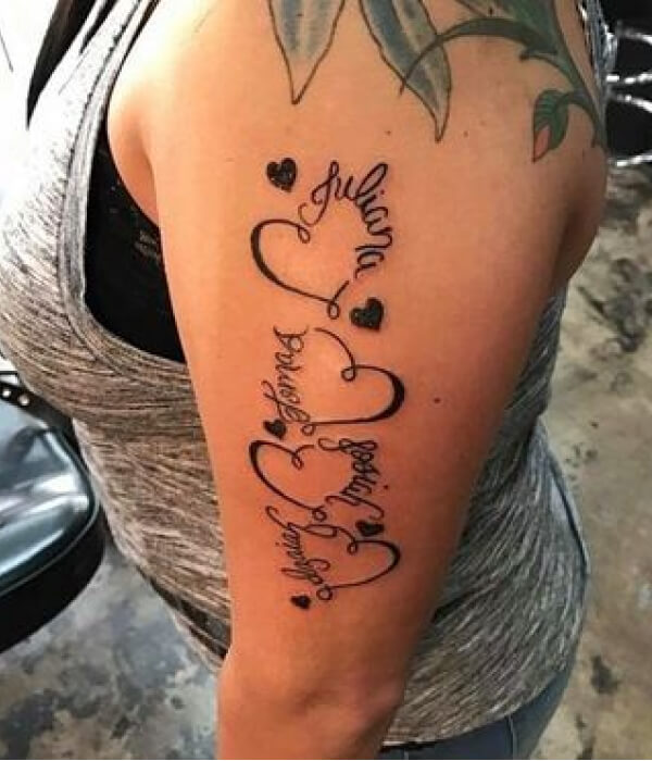 61 Sweetest Kids Name Tattoos  Baby Name Ideas  Tattoo Glee