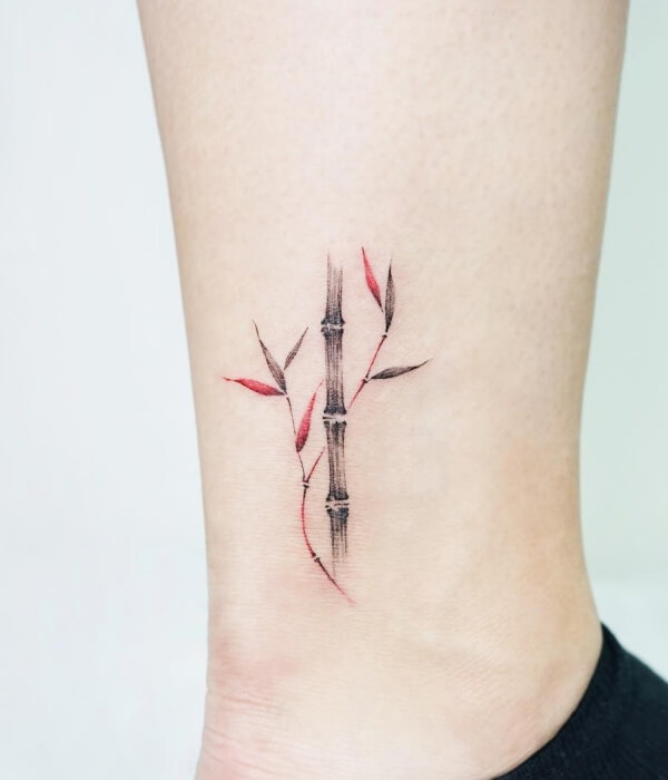 Bamboo tattoo small