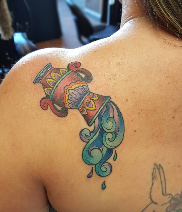 51 Unique and Gorgeous Aquarius Tattoos Design with Meaning