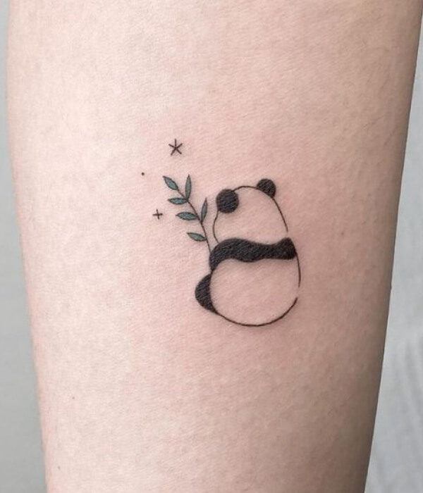 25 Perfectly Cute Panda Tattoos  TattooBlend