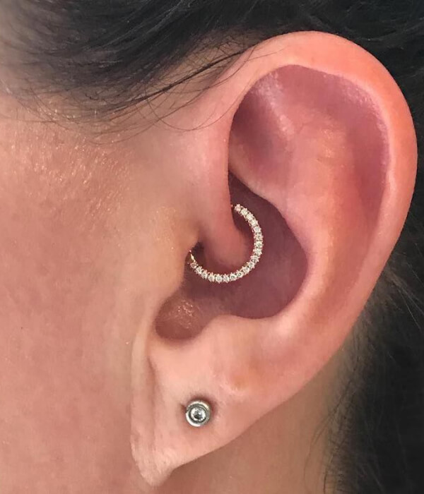 Does having daith piercing pain