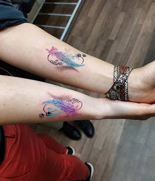 The 15 Coolest Matching Tattoos To Get With Your Sister  Society19 UK