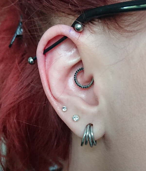 Industrial or Scaffold Piercing