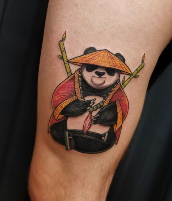 Kung Fu panda tattoo