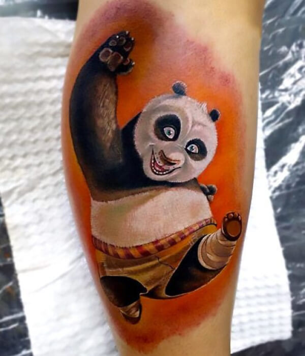 Kung Fu panda tattoo