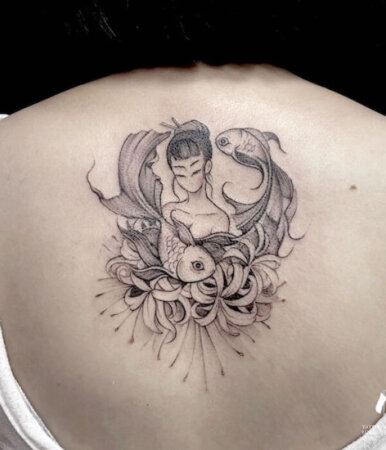 Perfect Pisces Tattoo Design & Idea for Every Single Sign