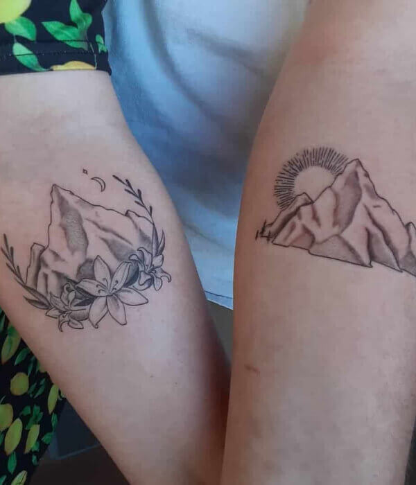 Nature sister tattoos