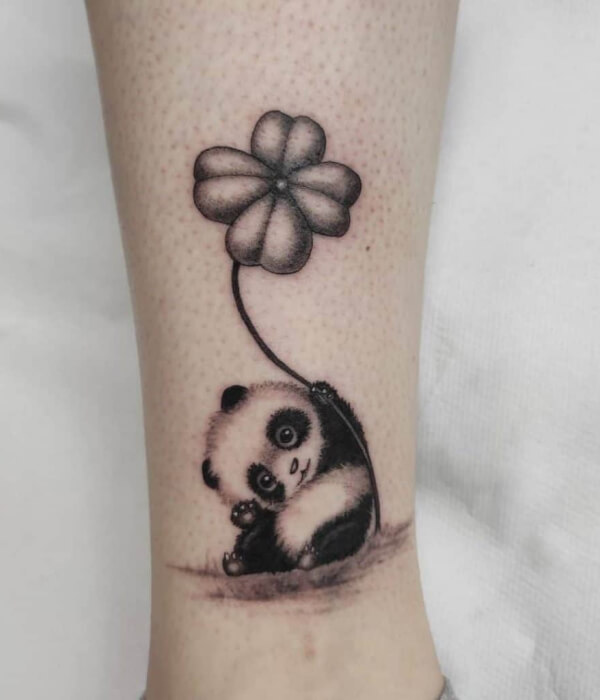 Panda tattoo for females