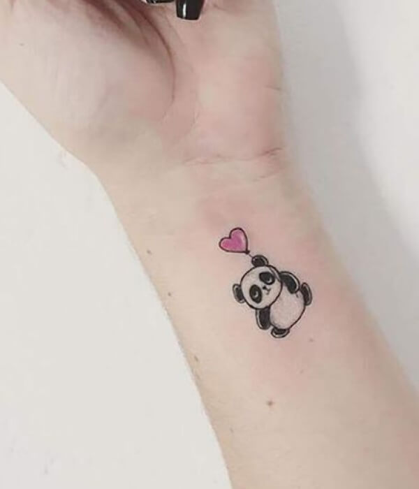 Panda tattoo for females