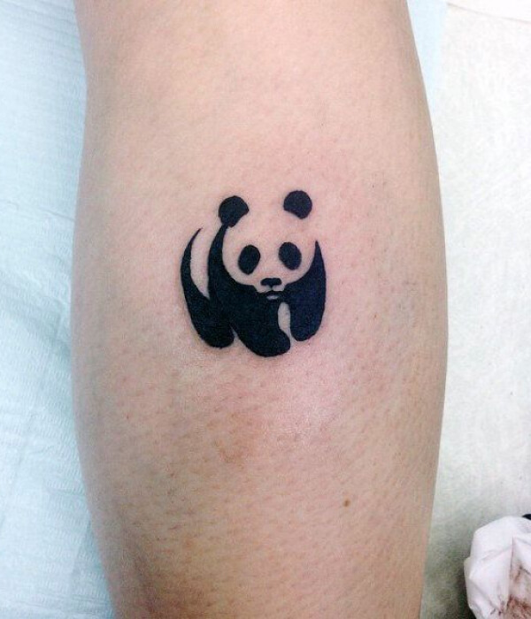 Panda tattoo for male