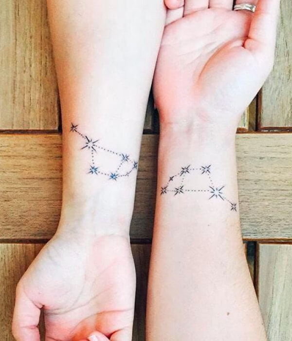 Star sister tattoo