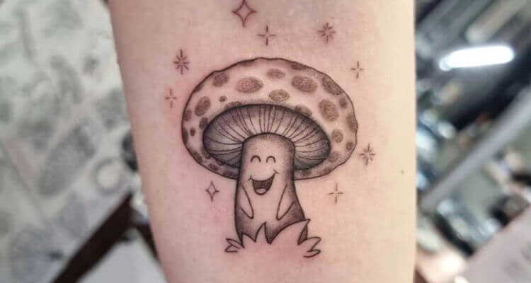 Mushroom Tattoo Meaning  Inkspired Magazine