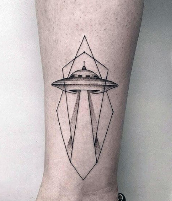 UFO tattoo