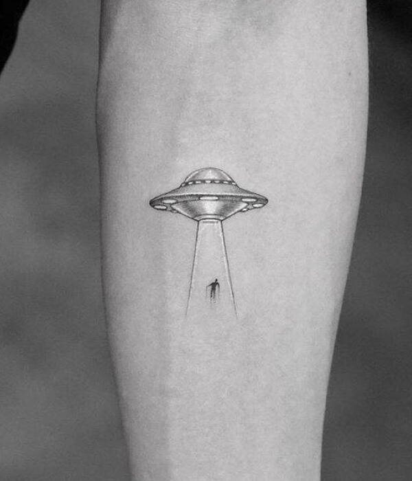 UFO tattoo