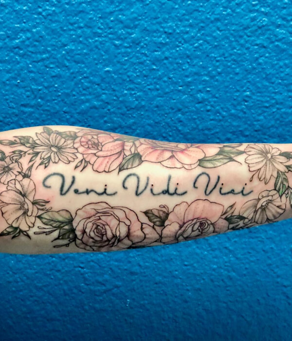 Veni Vidi Vici  Tattoo quotes, Veni vidi vici, Tattoos