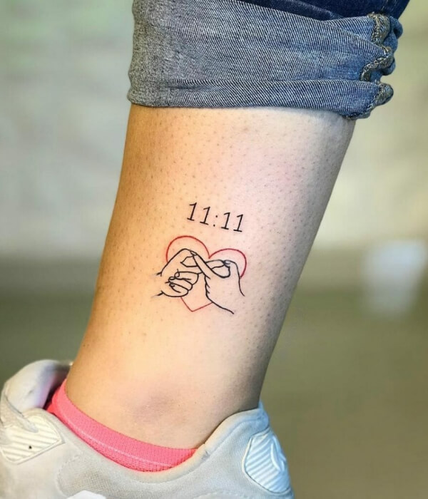 11_11 angel number tattoo