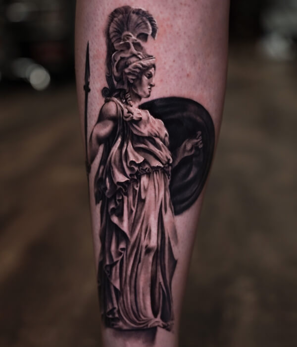 Athena tattoo