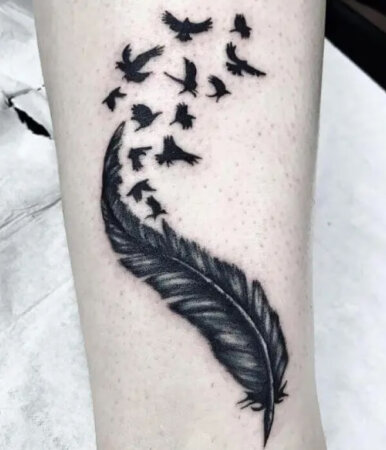 Best 40 Inspiring Raven Tattoo Designs and Ideas with Meaning