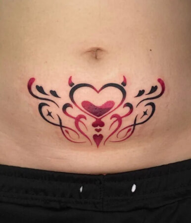 25 Womb Tattoos Symbolizing the Miracle of Creation