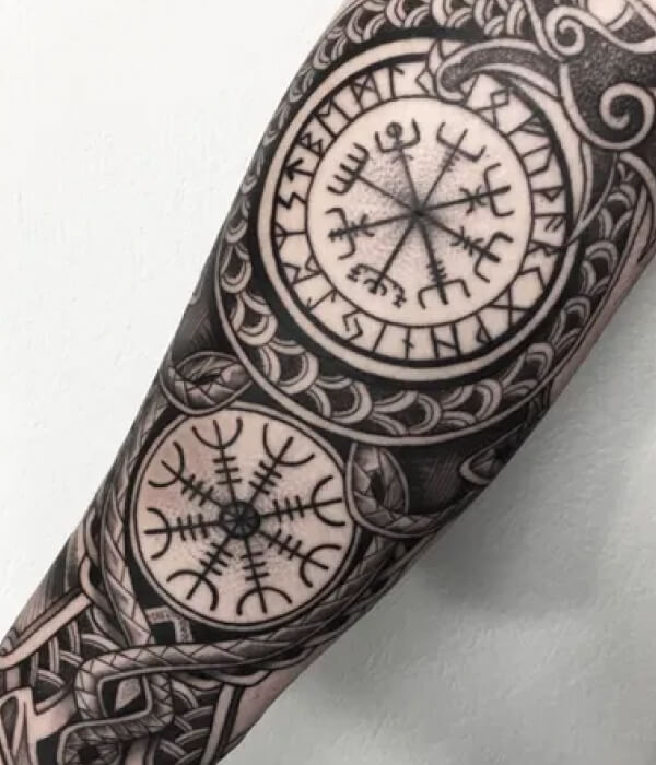 Celtic And Nordic Tattoo Design